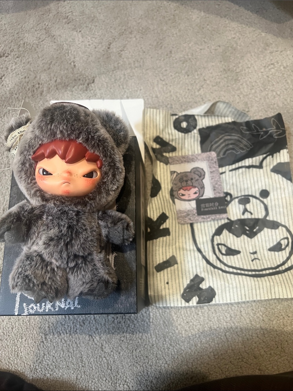 Pop Mart Hirono Road Journal “Frostfall Hour”